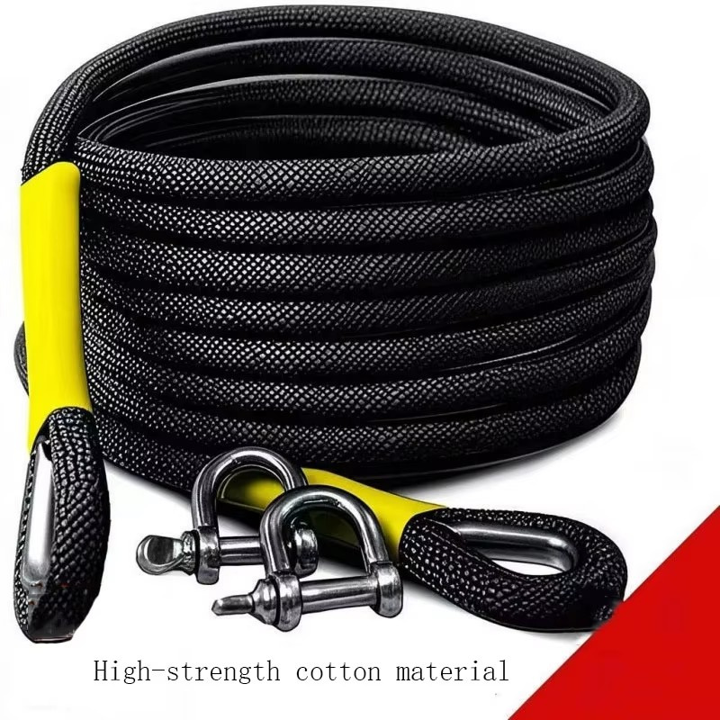 車牽引ロープ オフロード車用牽引ロープ 5～25トン牽引可能 - Rescue Rope Throw のレビューと価格