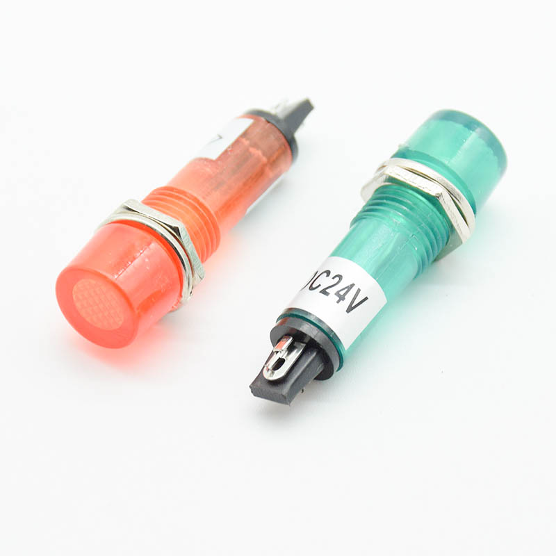 5 個 220V 12V 24V DC 取付穴 10 ミリメ - Signal Panel Orange のレビューと価格