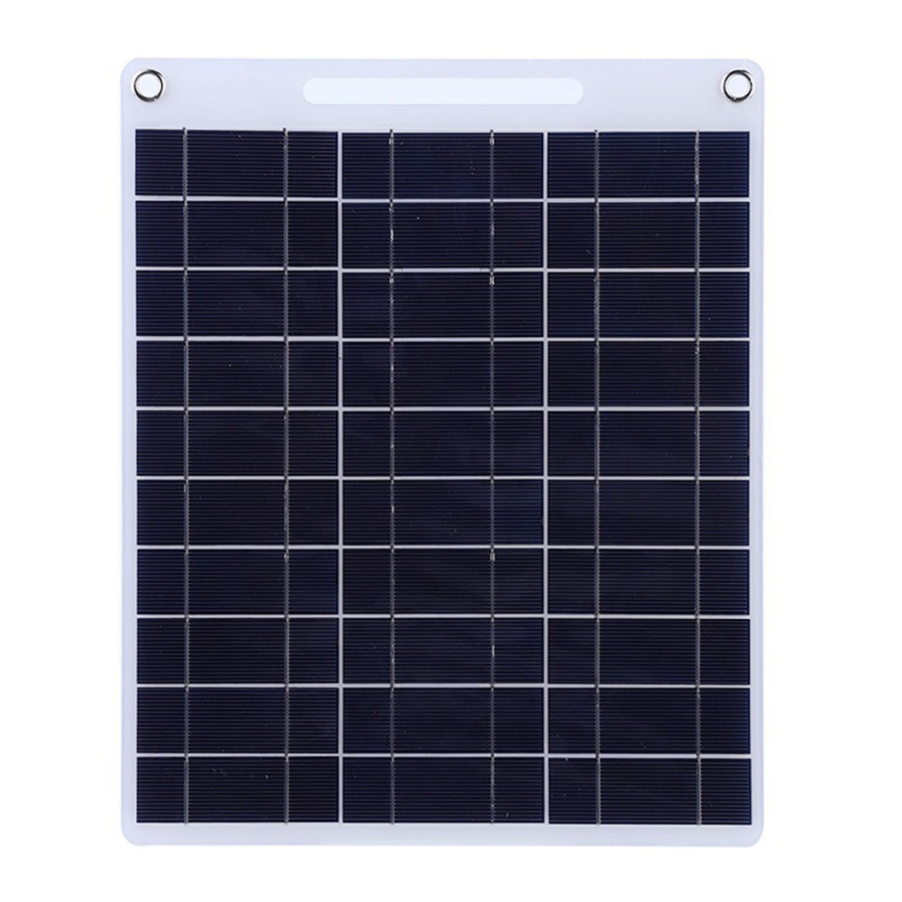 新しい 60 ワットソーラーパネルポータブル 5V デュアル - Solar Emergency Charger のレビューと価格