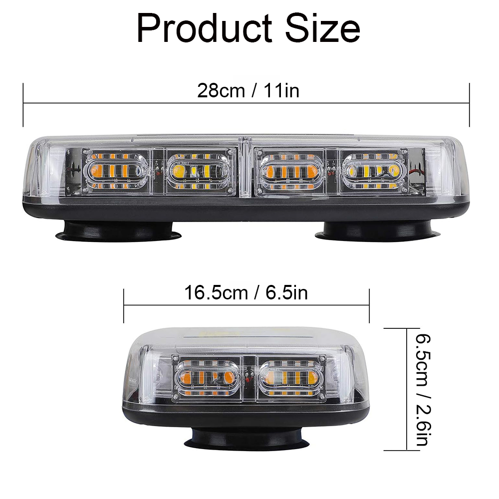 48 LED アンバー車のルーフストロボライト車の緊急安全点 - Sos Light Strobe のレビューと価格