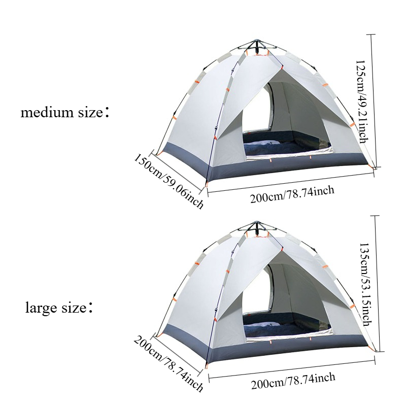 自動ポップアップキャンプテント、防水日よけ屋外テント、ハイキ - Emergency Mylar Tent のレビューと価格