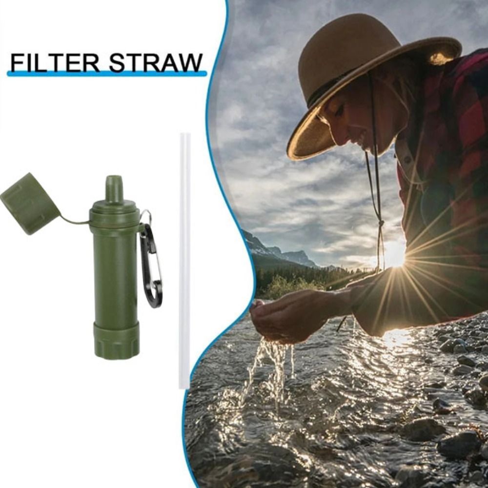 ミニミニ浄水ストロー ストロー浄水器 浄水フィルター サバイ - Water Purification Straw のレビューと価格